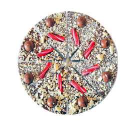 Medium Gold Mixed Nut Tray